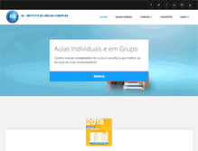 Tablet Screenshot of ilebsb.com.br